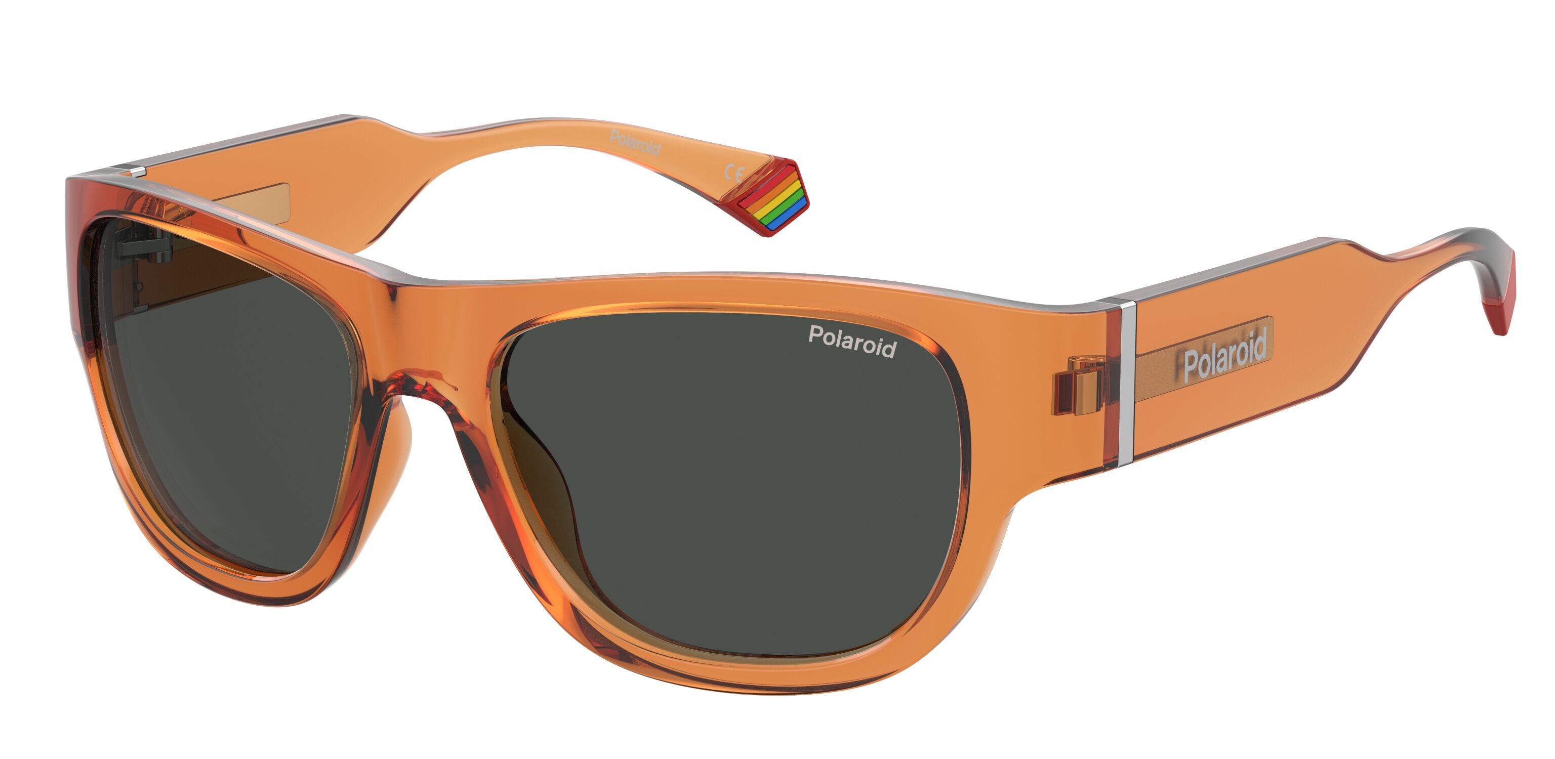 Polaroid-6197/s/mc/s L7q*m9 Orange(grey Polarized 55*17 Gafas De Sol Naranja