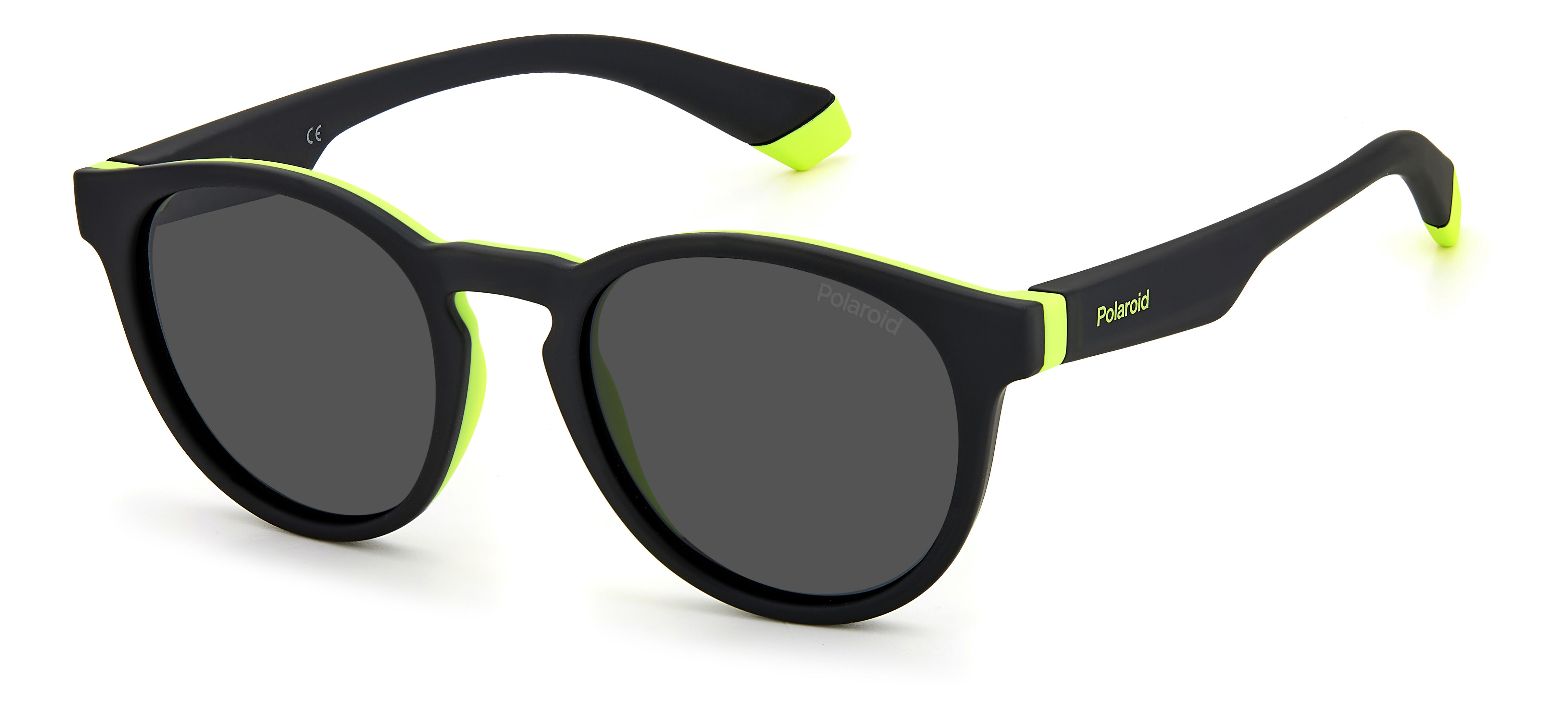 Polaroid-Kids-8048/s 71c*m9 Black Yellow(grey Polarized 45*18  Negro