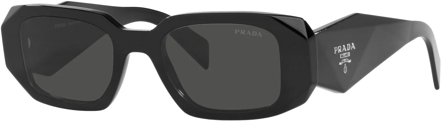 Prada-17ws/s 1ab5s0 Black(dark Grey 49*20 Gafas De Sol Negro