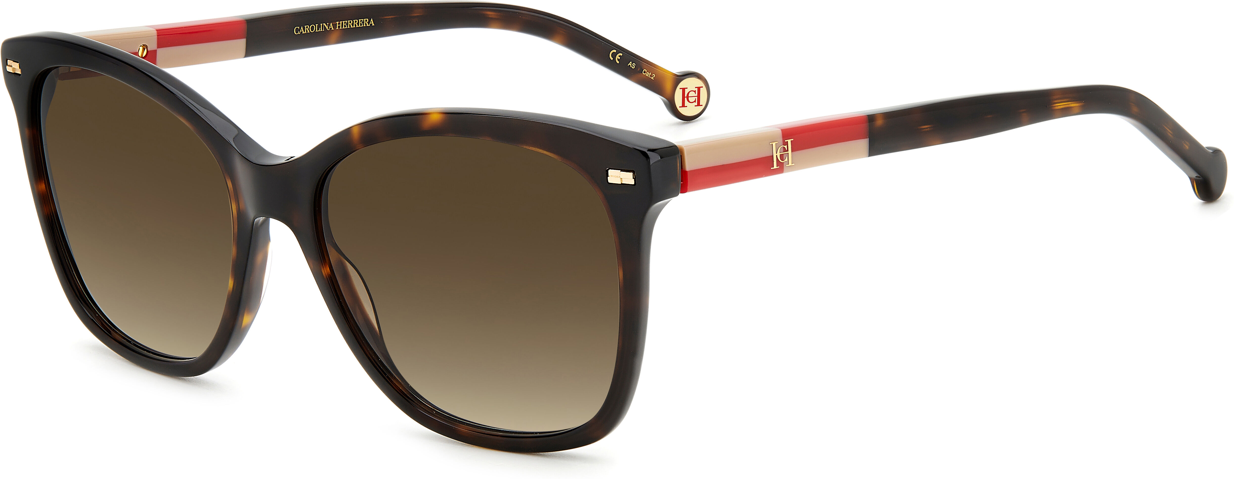 Carolina herrera Carolina-0137/s O63*ha Havana Red(brown Shaded 54*17 Gafas De Sol Havana