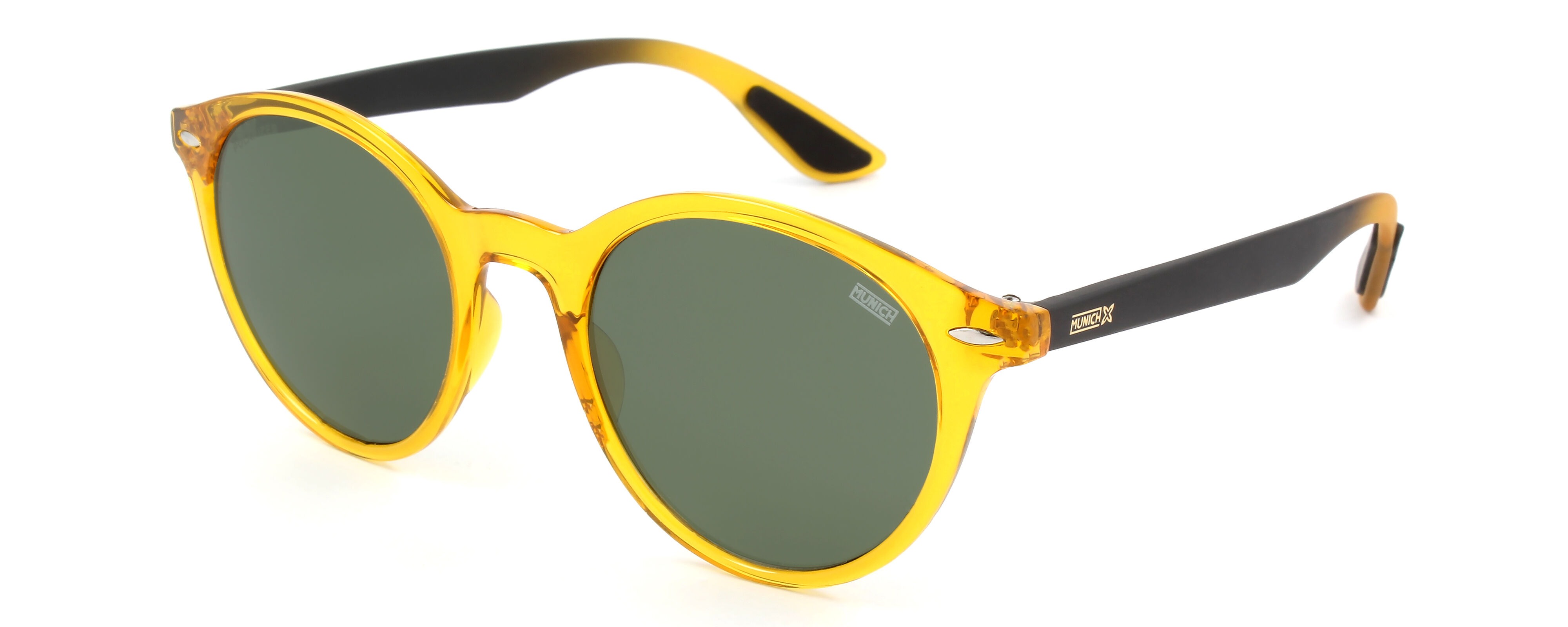 Munich-19145/s 688 Amarillo/negro 51*21 Gafas De Sol Amarillo   Negro