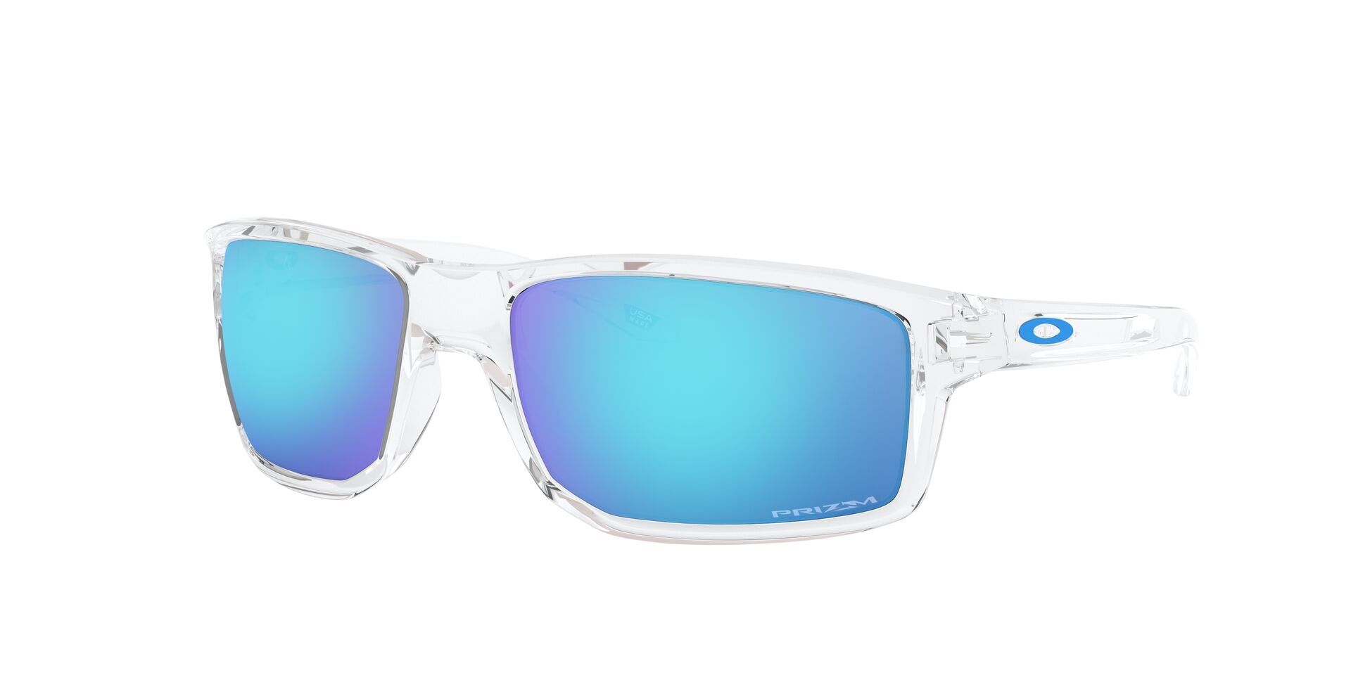 Oakley-Gibston-9449 944904 Polished Clear/prizm Sapphire 60*17 Gafas De Sol Transparente