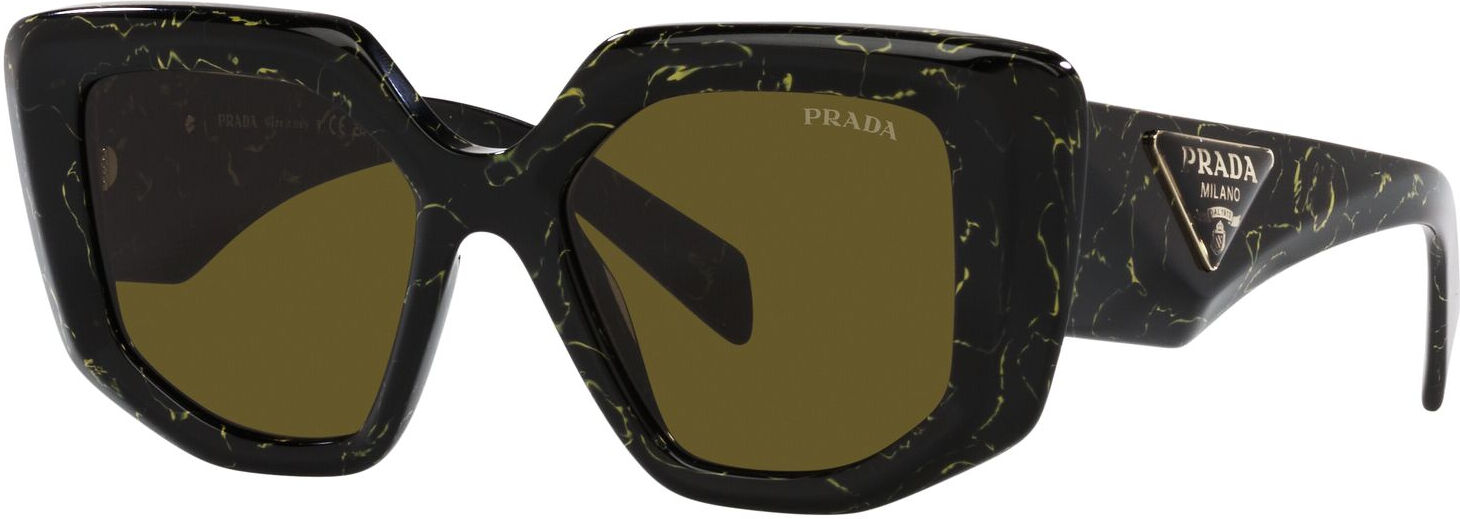 Prada Pr 14zs 19d01t Gafas De Sol Negro   Amarillo