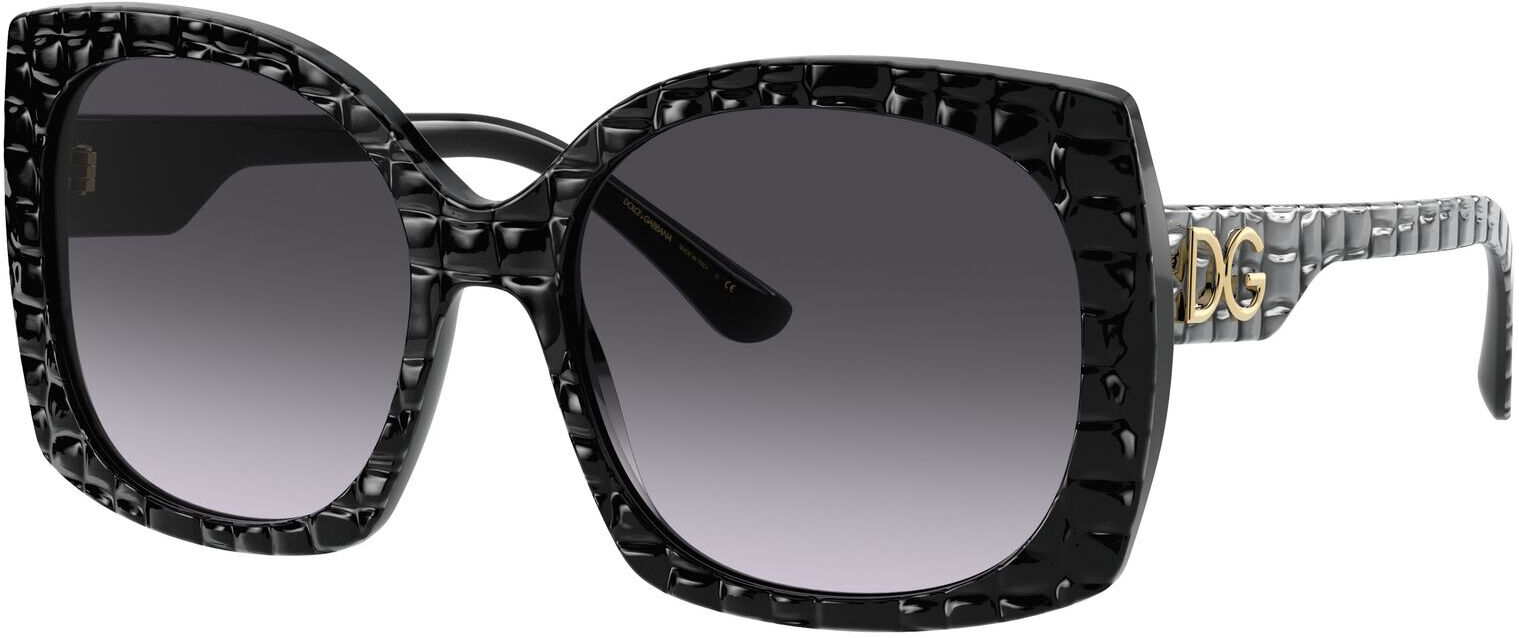 Dolce & gabbana Gabbana-4385/s 32888g Negro(light Grey Gradient Black 58*18 Gafas De Sol Negro