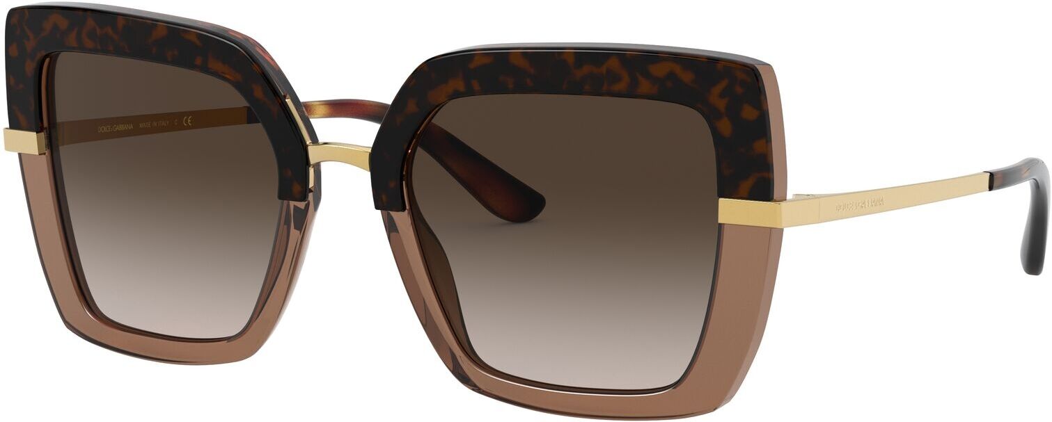 Dolce & Gabbana Dg 4373 325613 Gafas De Sol Marron-Negro