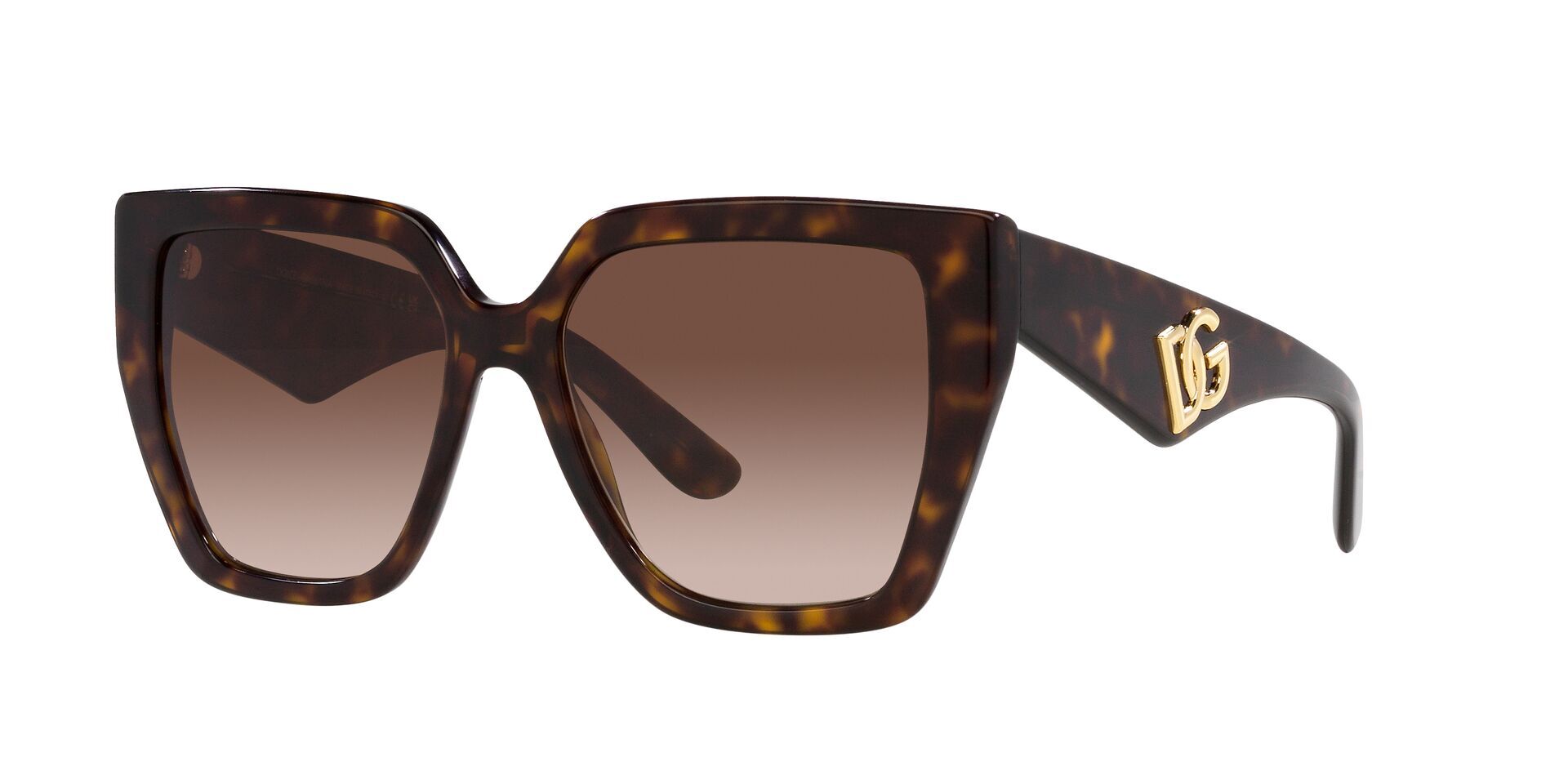 Dolce & gabbana Gabbana-4438/s 502/13 Havana(gradient Brown 55*17 Gafas De Sol Marrón