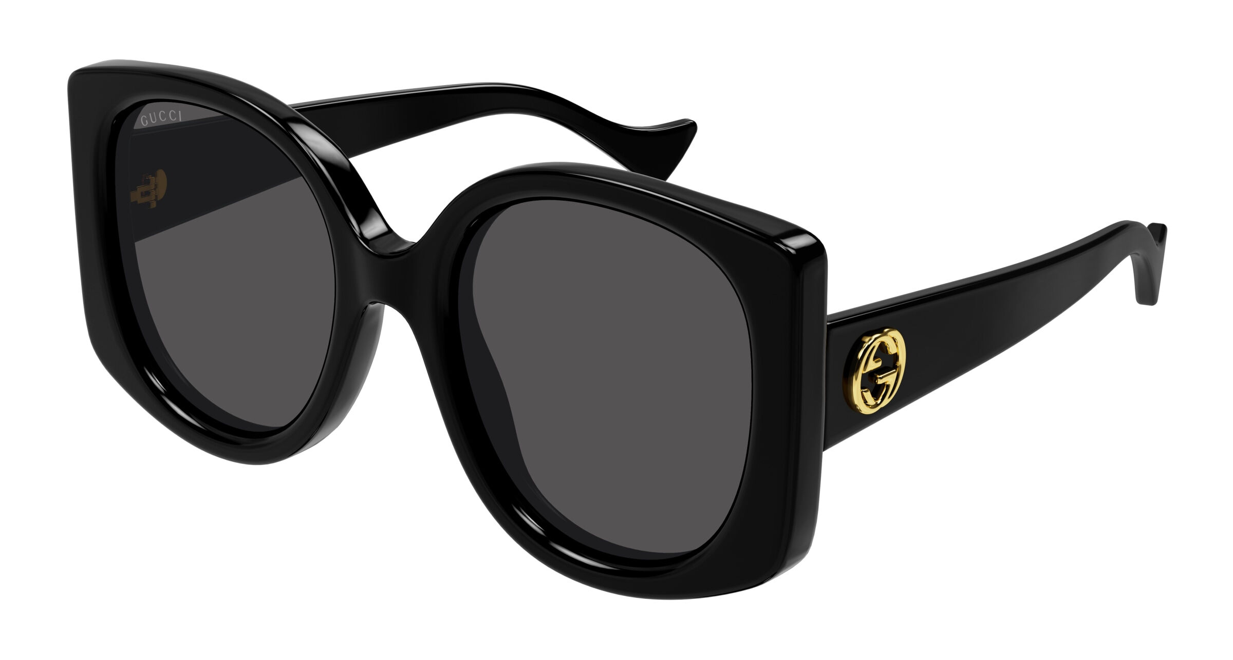Gucci-1257s/s 001 Black 53*22 Gafas De Sol Negro