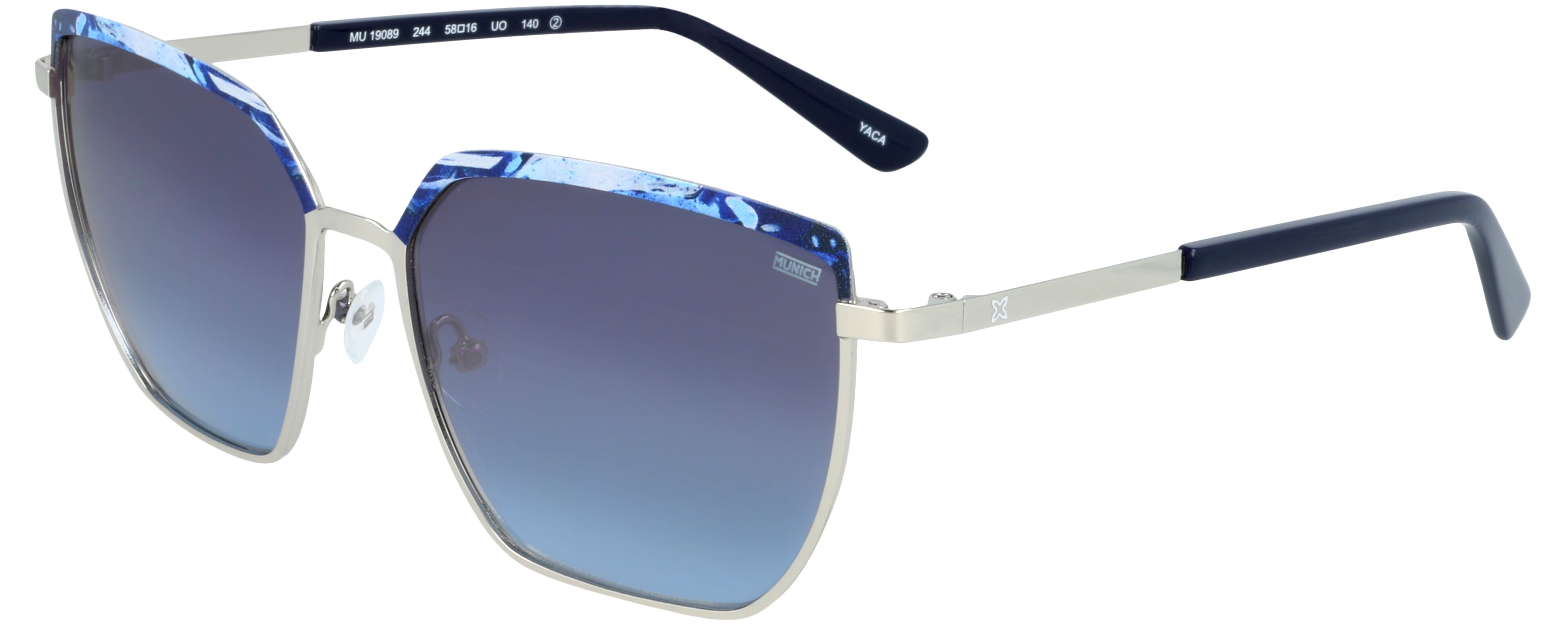 Munich Mu 19089 244 Gafas De Sol Azul-Plata