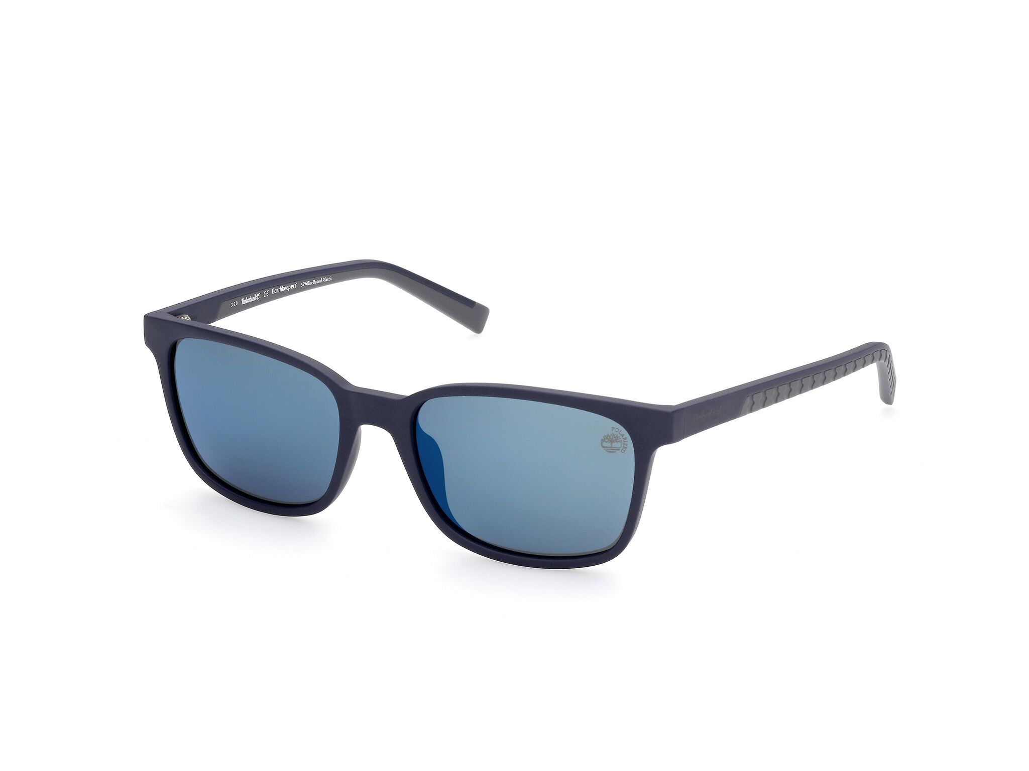 Timberland-9243/s 91d Matte Blue (smoke Polarized 56*18 Gafas De Sol Azul