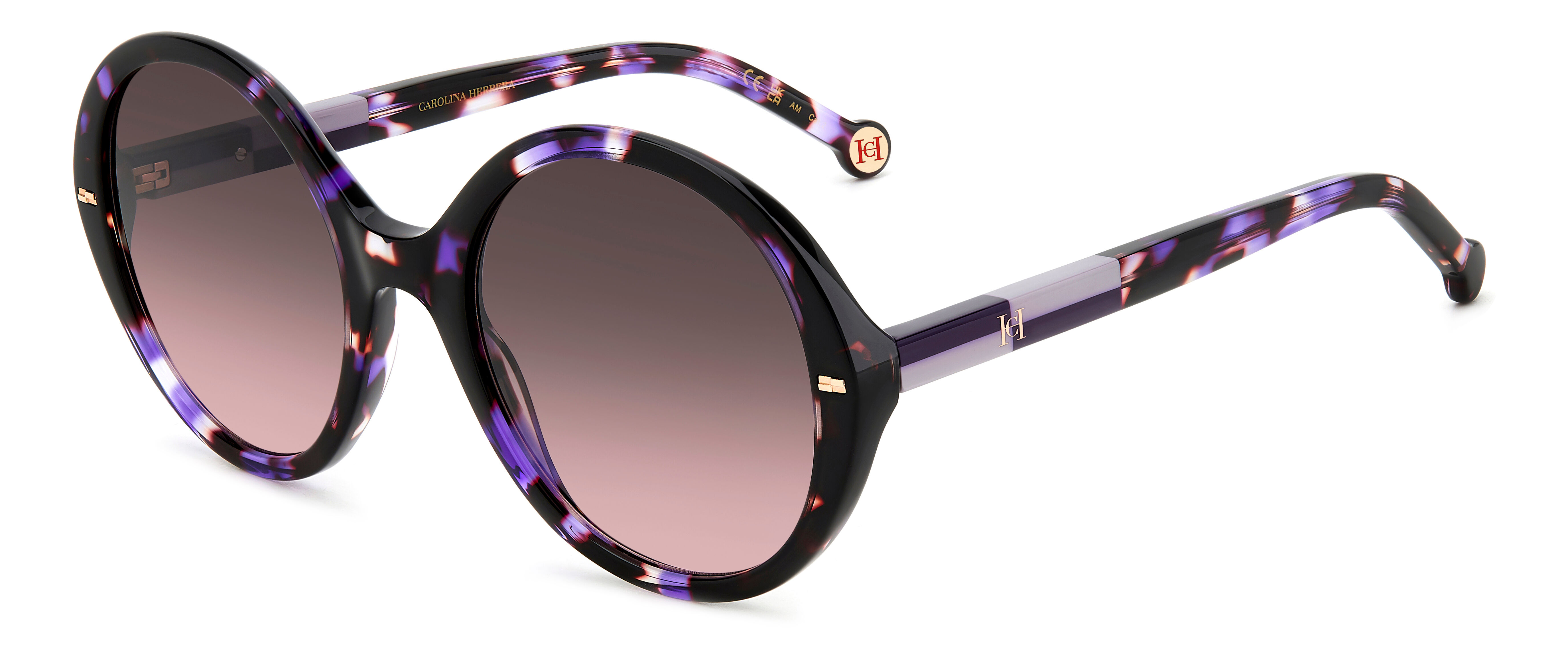 Carolina Herrera Her 0177/s Yjm Gafas De Sol Violeta   Havana