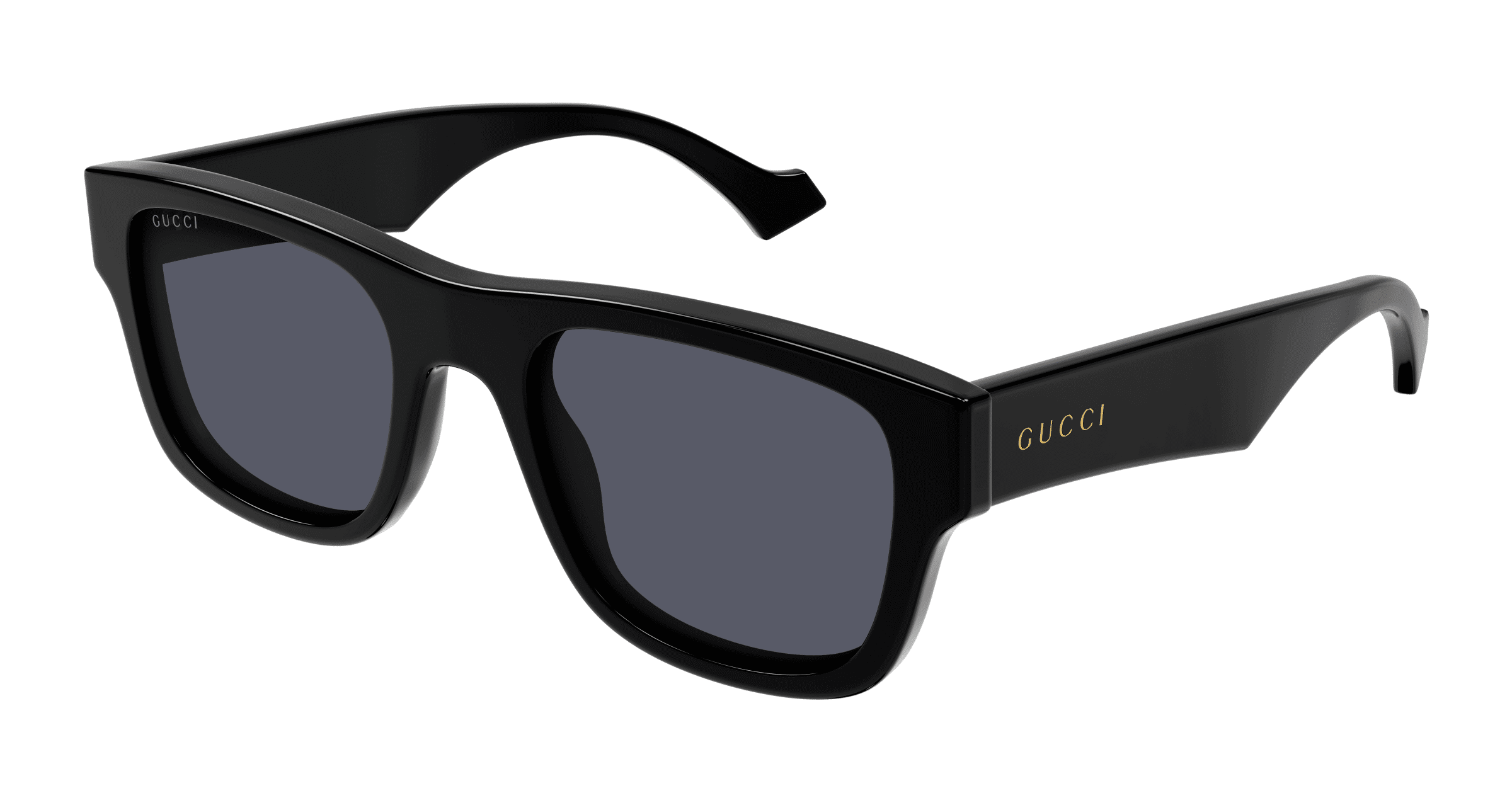 Gucci-1427s/s 001 Black(grey 53*21  Negro