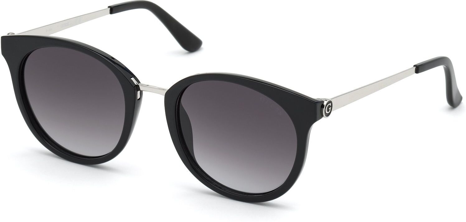 Guess-7688/s 01b Negro Brillo / Gris Degradado 52*20 Gafas De Sol Negro