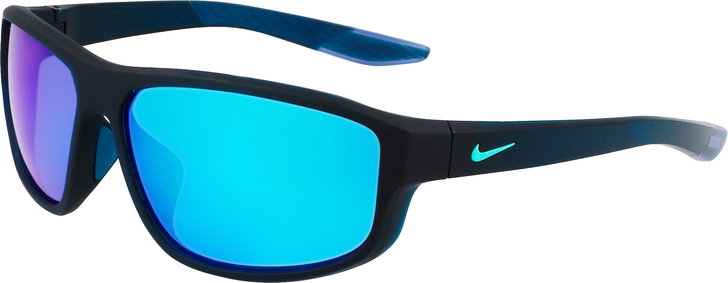 Nike Brazen-Fuel-M-Dj0803/s 420 Matte Space Blue/grey-Turq 62*14 Gafas De Sol Negro