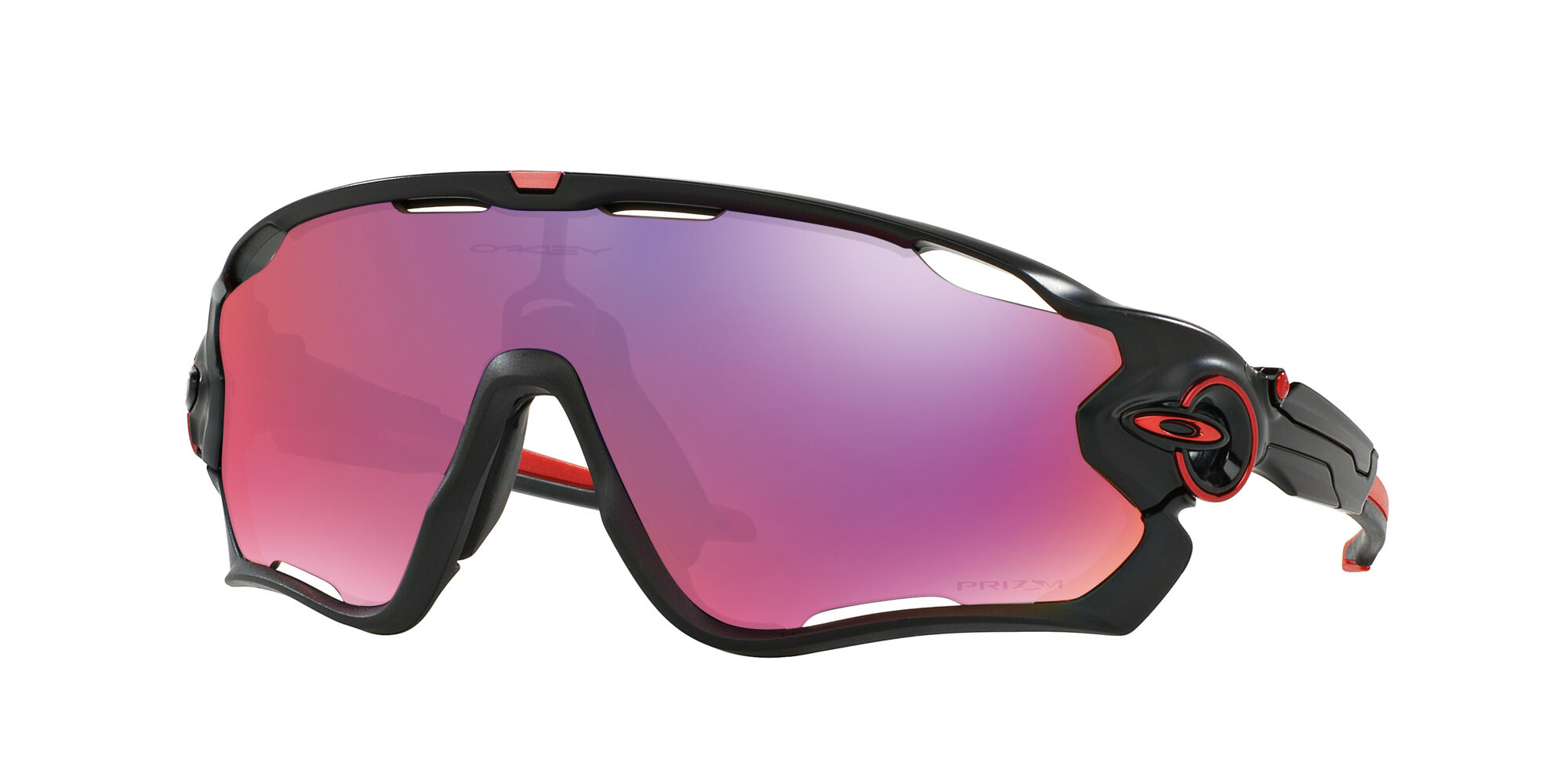 Oakley-Jawbreaker-9290 20 Negro Mt/rojo 31*13 Gafas De Sol Negro
