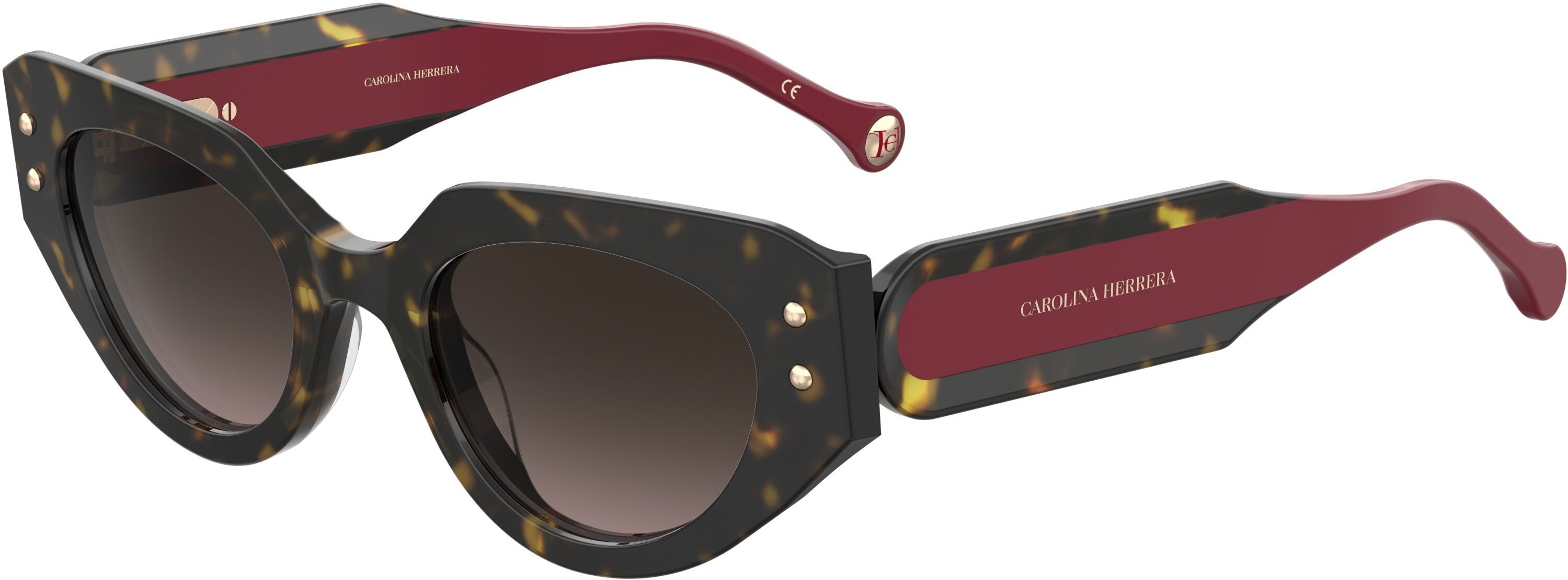 Carolina herrera Carolina-0221g/s O63 Ha Havana Red 50*22 Gafas De Sol Havana   Rojo