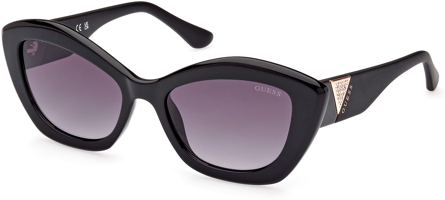 Guess-7868/s 01b Shiny Black 54*18 Gafas De Sol Negro