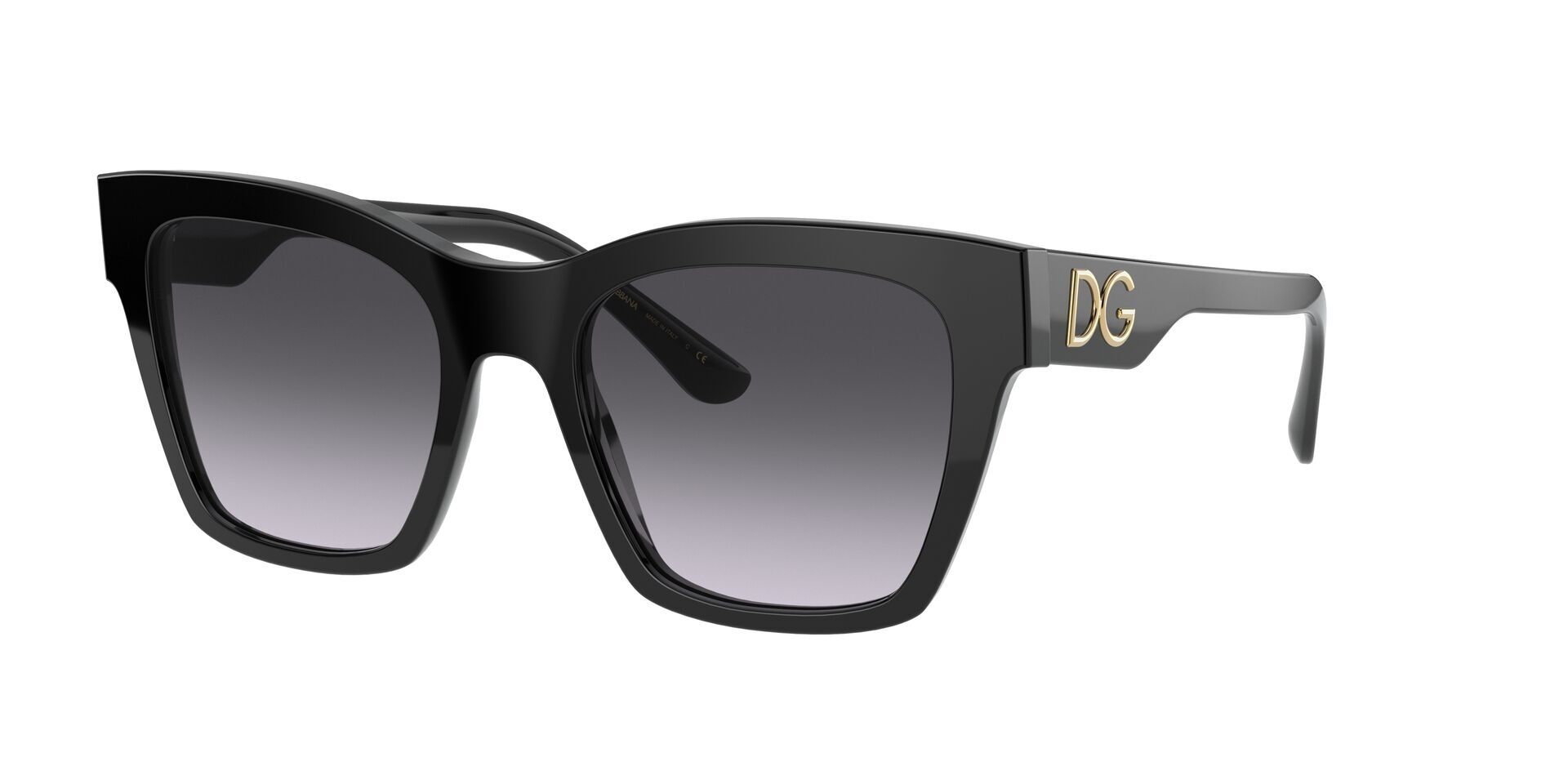 Dolce & gabbana Gabbana-4384/s 501/8g Black(grey Gradient 53*20 Gafas De Sol Negro