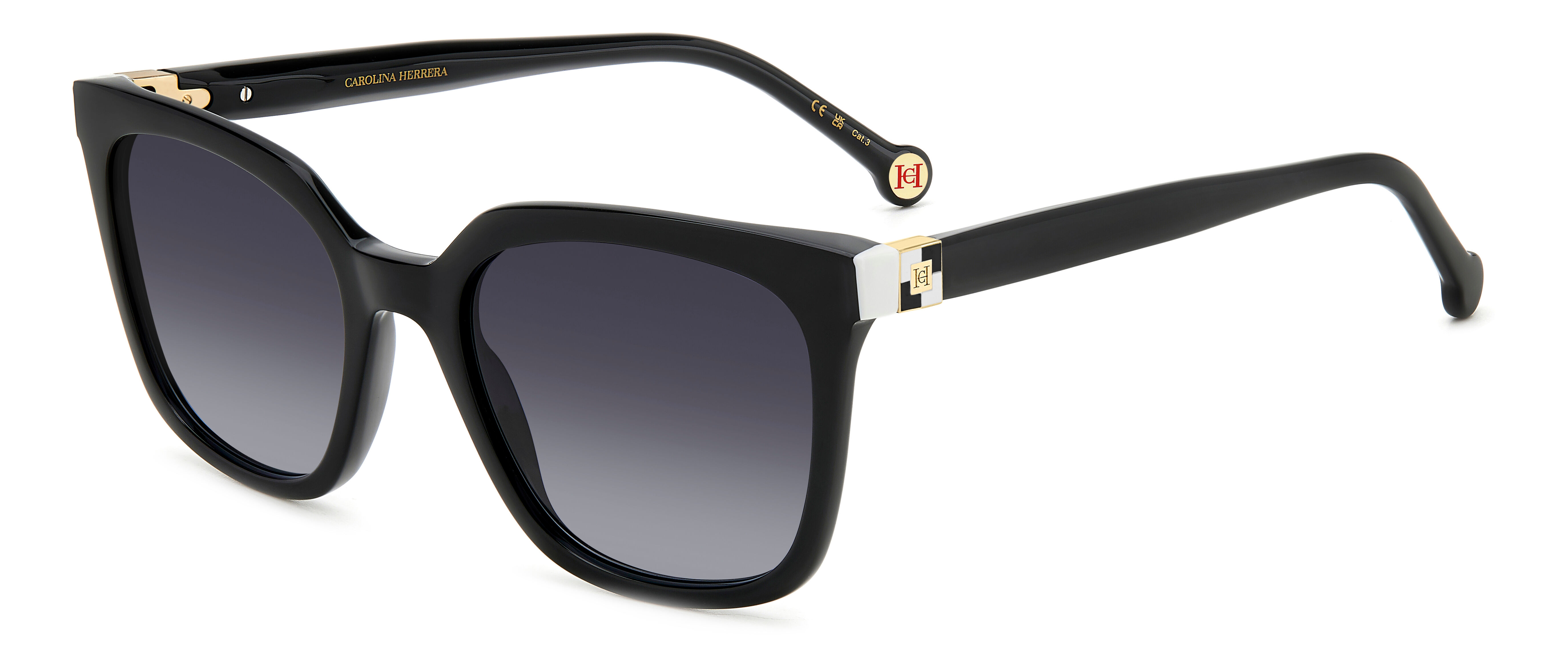 Carolina Herrera Her 0236 80s 9o Gafas De Sol Negro