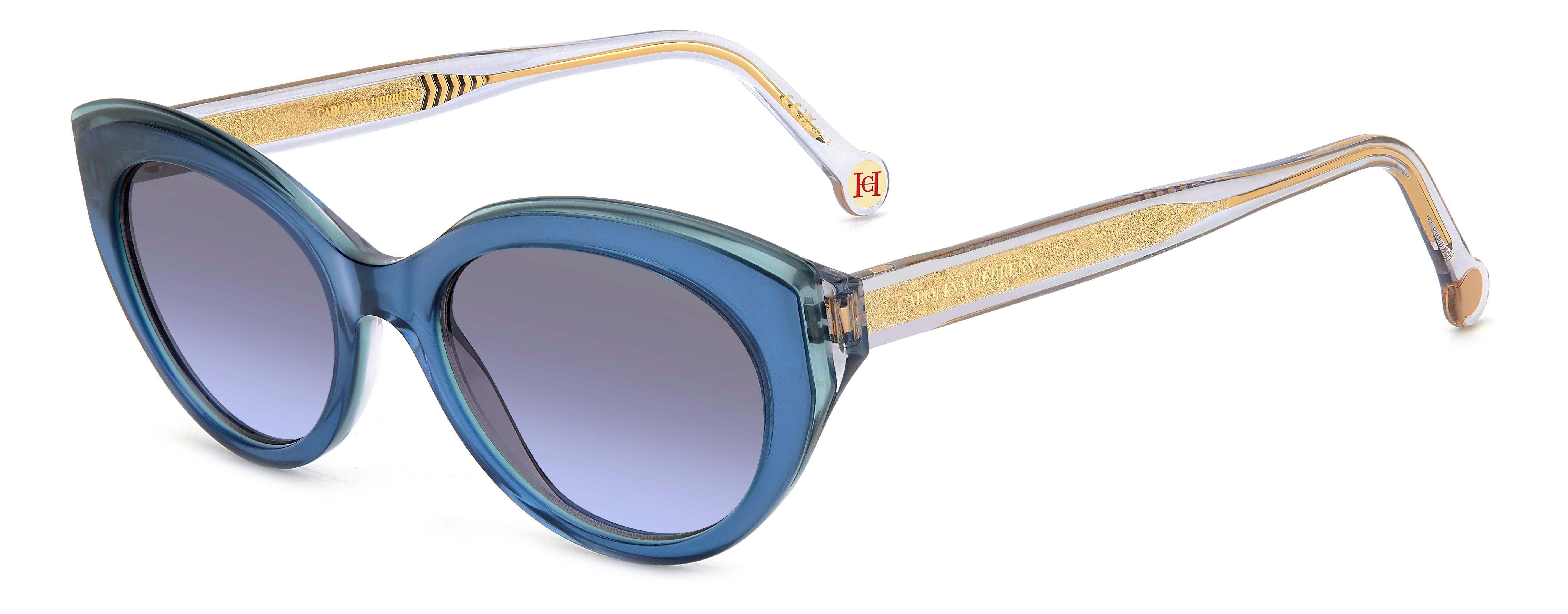 Carolina Herrera Her 0250 Xw0 Gb Gafas De Sol Azul   Gris