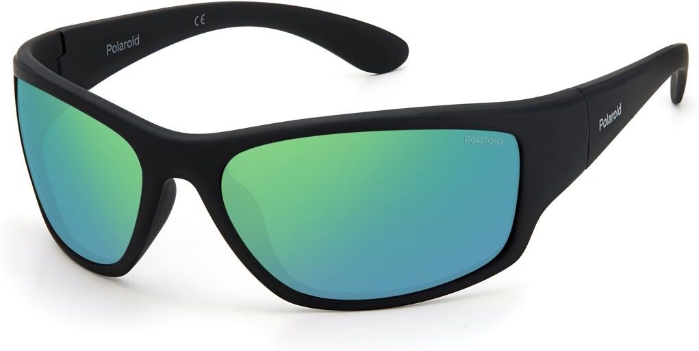 Polaroid-7005/s 3ol*5z Matte Black Green(grey Multilayer Green Pol 63*17 Gafas De Sol Negro