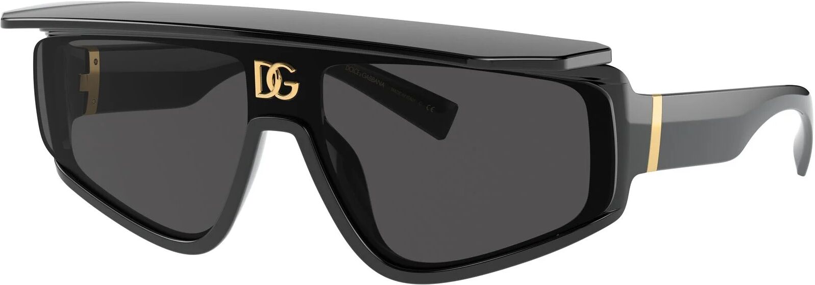 Dolce & gabbana Gabbana-6177/s 50187 Negra/oro 46* Gafas De Sol Negro