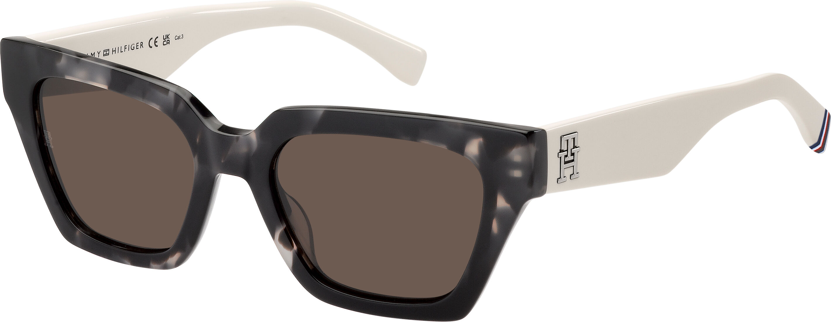 Tommy Hilfiger Th 2101 Tcb 70 Gafas De Sol Negro   Blanco   Havana