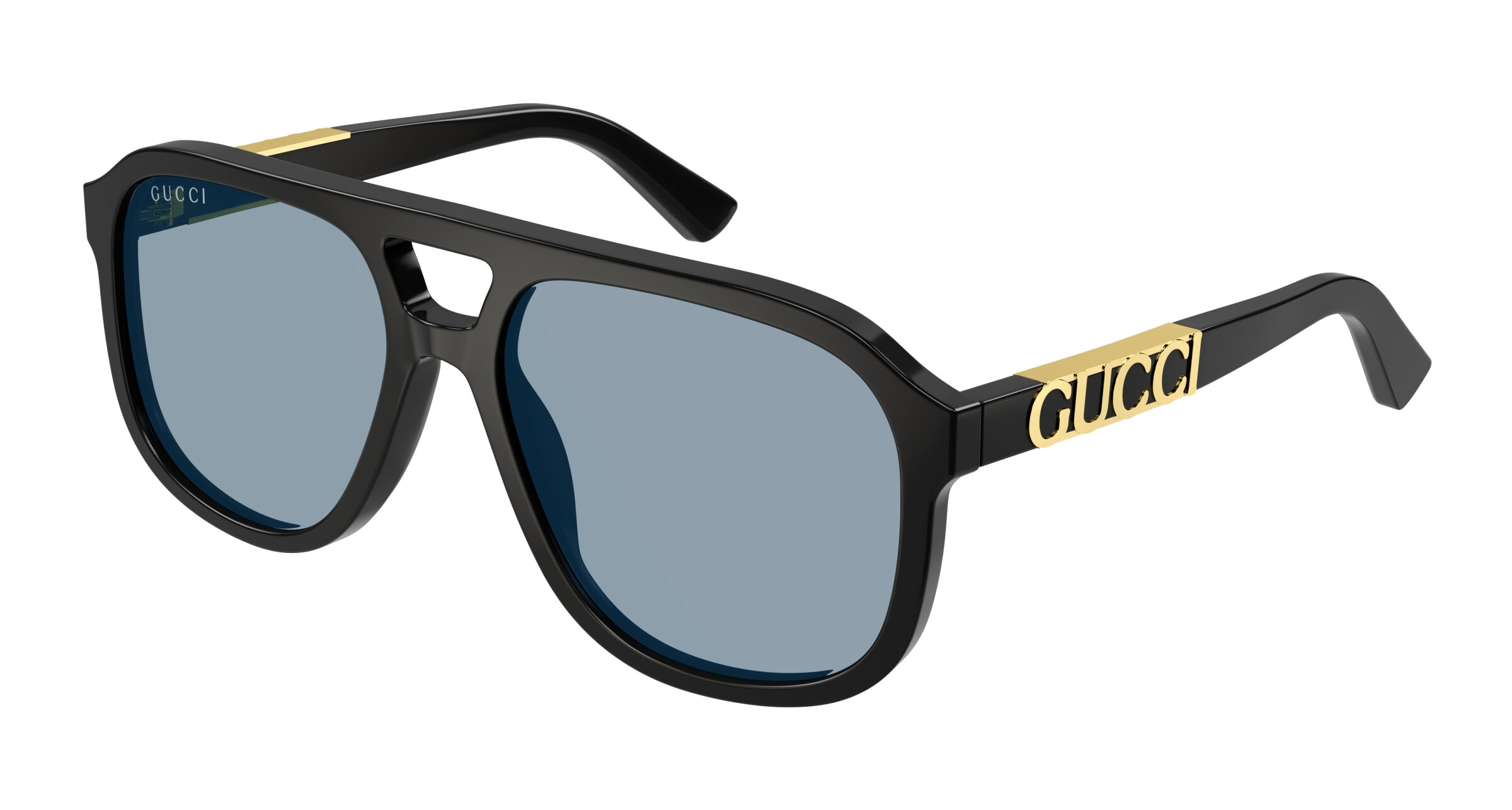 Gucci-1188s/s 004 Black(blue 58*17 Gafas De Sol Negro