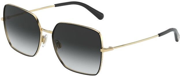 Dolce & gabbana Gabbana-2242/s 13348g Gold/grey Gradient 57*16 Gafas De Sol Dorado