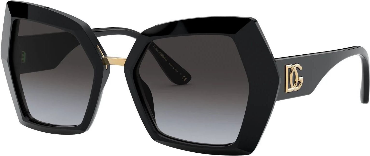 Dolce & gabbana Gabbana-4377/s 501/8g Black(grey Gradient 54*19 Gafas De Sol Negro