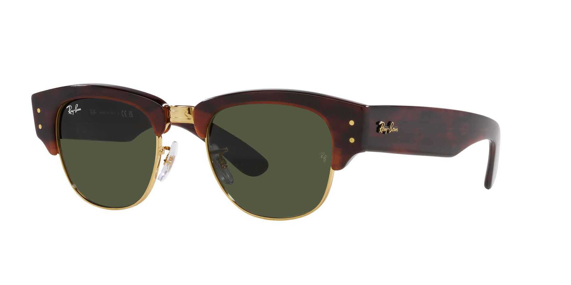 Rayban Mega Clubmaster Rb 0316s 990/31 Gafas De Sol Marron