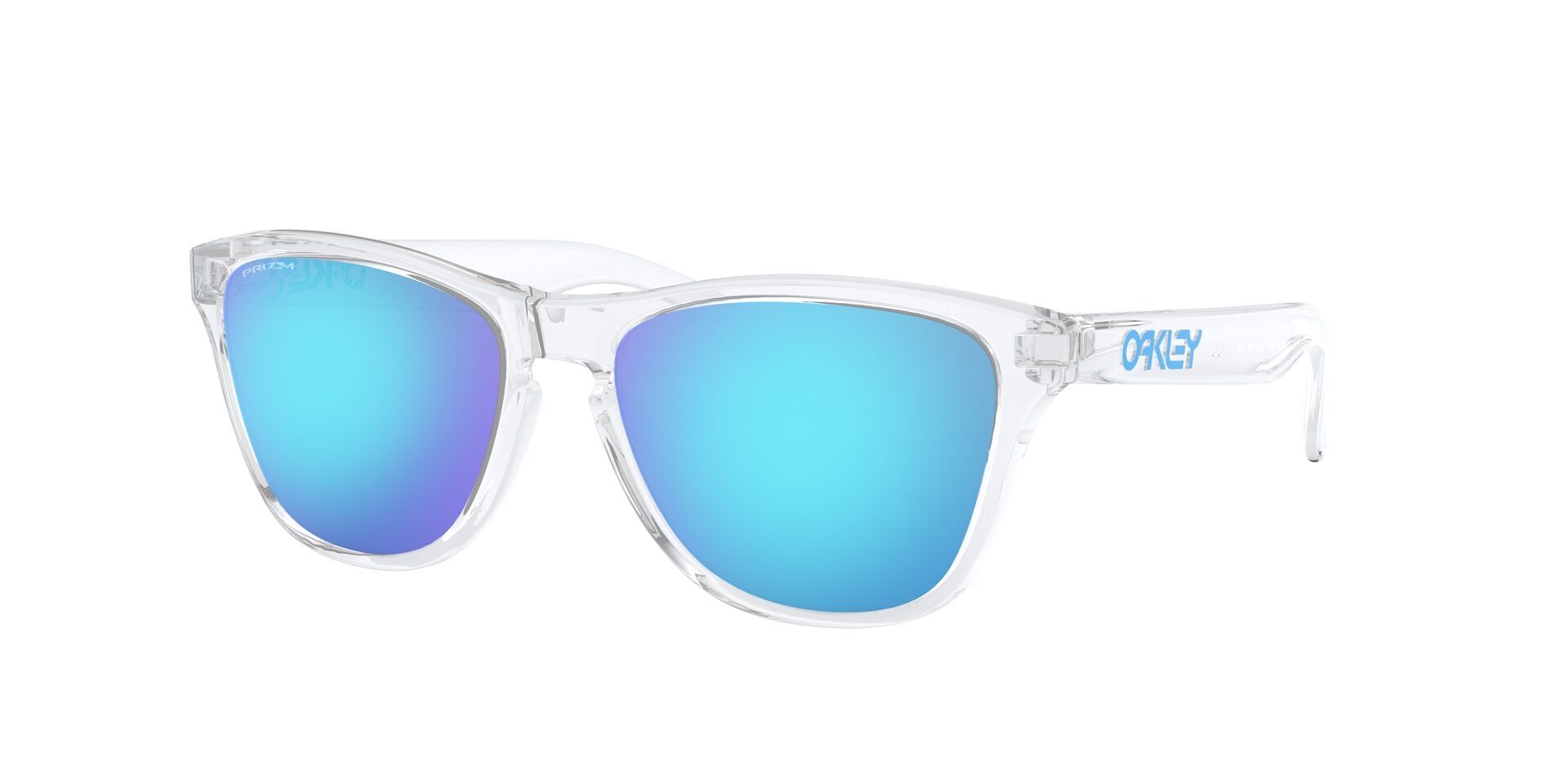 Oakley-Junior-Frogskins-Xs-9006 900615 Clear/prizm Sapphire 53*16 Gafas De Sol Transparente