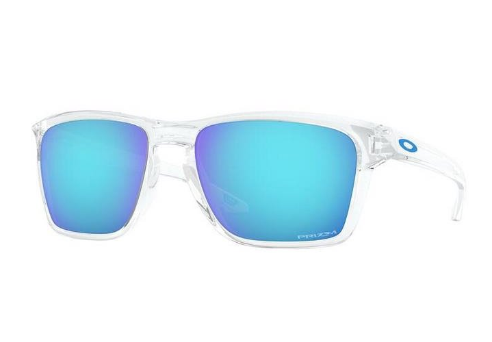 Oakley-Sylas-9448 944804 Clear/prizm Sapphire 57*17 Gafas De Sol Transparente
