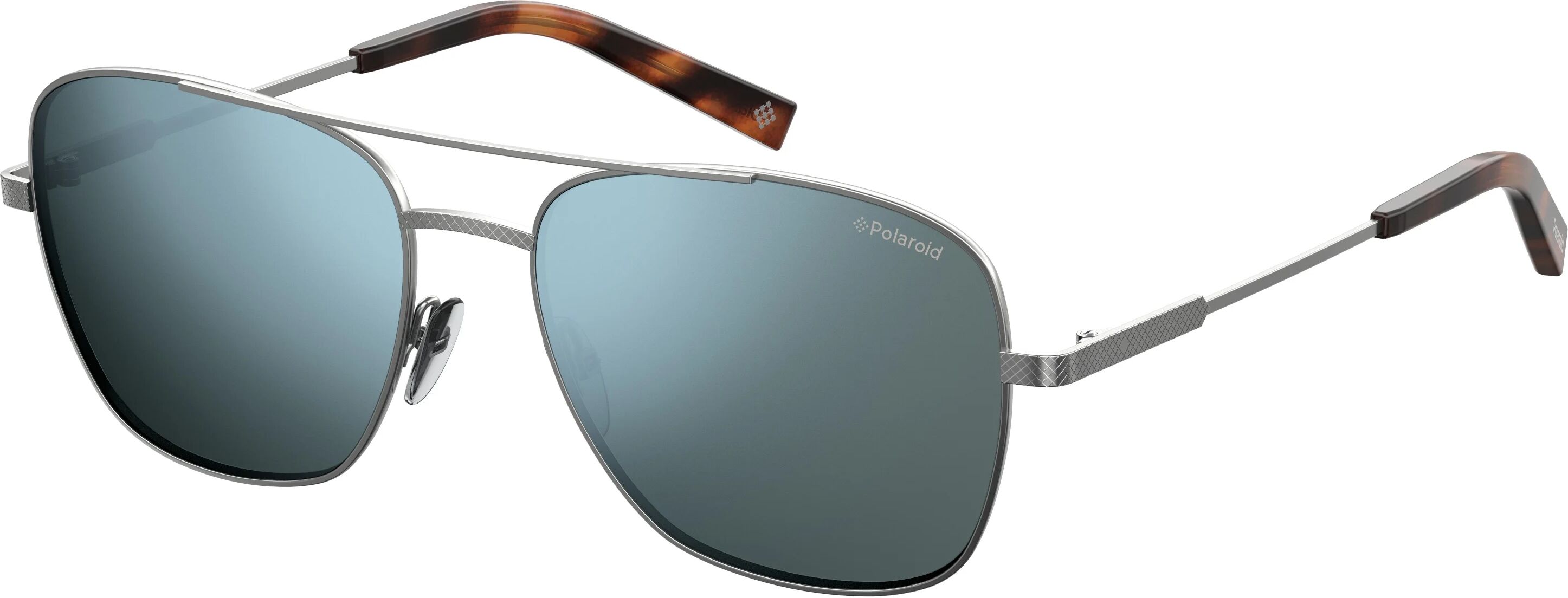 Polaroid-2068/s/x/s 6lb*5x  Ruthenium(bl 58*17 Gafas De Sol Plata