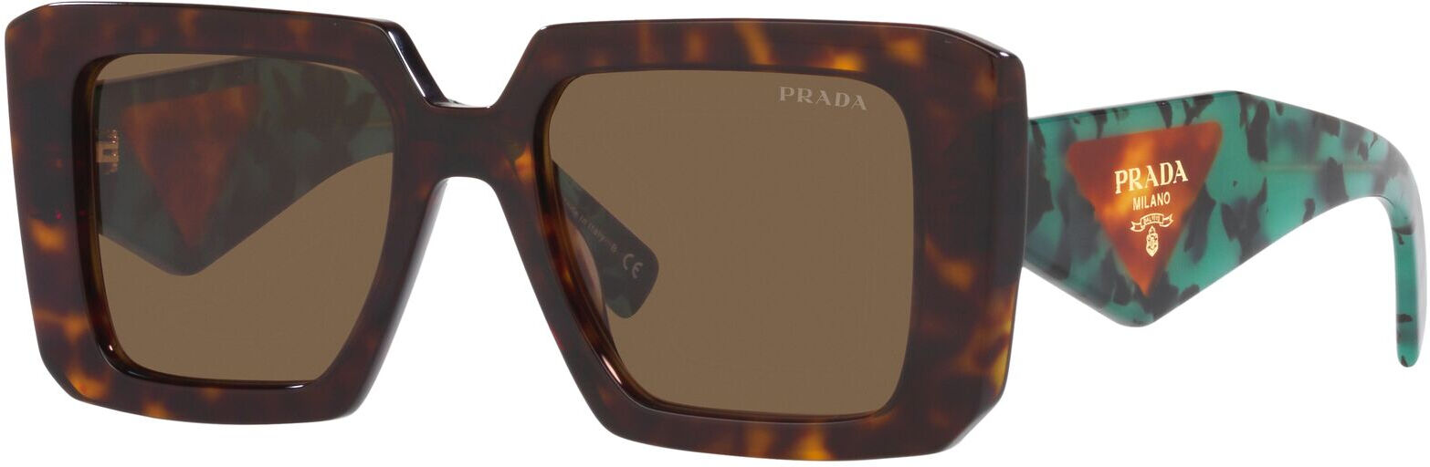 Prada-23ys/s 2au06b Tortoise(dark Brown 51*19 Gafas De Sol Havana