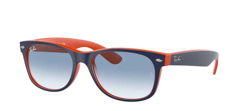 Rayban Rb-2132 789/3f Marino Naranja *2n 55*18 Gafas De Sol Azul-Multicolor-Naranja