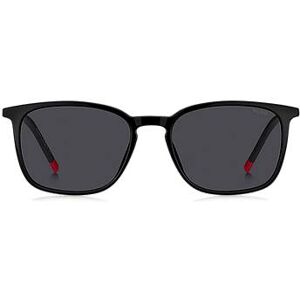 HUGO Black sunglasses with signature-red details