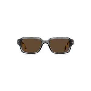 Boss Transparent-acetate sunglasses with Havana detailing