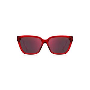HUGO Red-acetate sunglasses with degradé temples