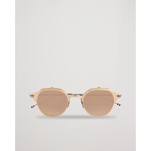 Thom Browne TB-S812 Flip-Up Sunglasses White Gold/Silver - Harmaa - Size: S M L XL - Gender: men