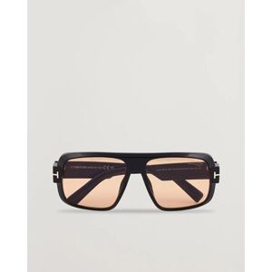 Tom Ford Turner FT1101 Sunglasses Black/Brown - Ruskea - Size: One size - Gender: men