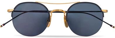 Thom Browne TB-903 Sunglasses 18 Carat Gold/Navy