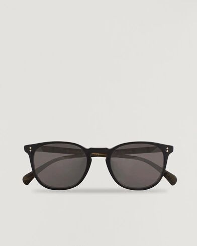 Oliver Peoples Finley ESQ Sunglasses Matte Black/Moss Tortoise