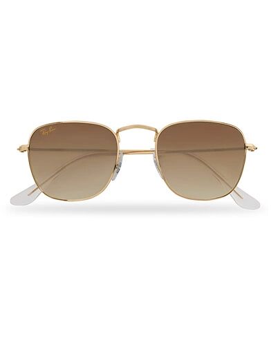 Ray Ban RB3857 Frank Sunglasses Gold/Gradient Brown