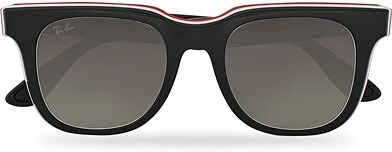 Ray Ban RB4368 3-Layered Sunglasses Black/White/Red