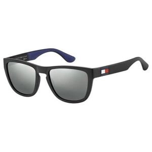 Tommy Hilfiger lunettes de soleil TH1557/S 03/T4 homme noir avec lentille miroir taille M - Publicité