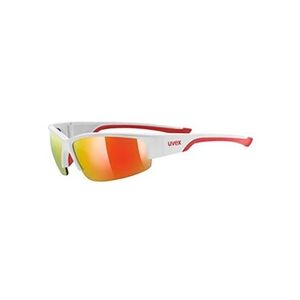 Uvex Lunettes de soleil Sportstyle 215 Blanc Mat Rouge Miroité Rouge - Publicité