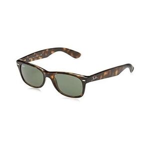 unisex-adultes nouveau wayfarer ray-ban nouveau wayfarer lunettes de soleil, rb 2132 52 902 52 mm tortoise,green g-15 - Publicité