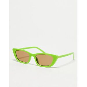 - Titania - Lunettes de soleil style festival Ã  verres fauve - Vert Vert No Size unisex