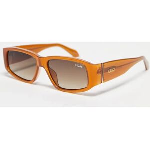 Quay - No Envy - Lunettes de soleil rectangulaires - Caramel-Sans opinion Sans opinion No Size female