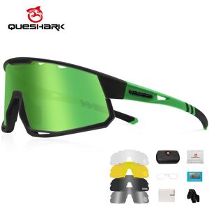 Lunettes de sport polarisées hommes femmes lunettes de soleil de cyclisme montagne route vtt vélo lunettes de vélo 5 lentilles/ensemble QE56